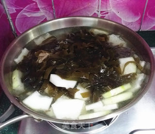 冬瓜海带筒骨汤的做法步骤：9