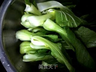 海米油菜的做法步骤：1