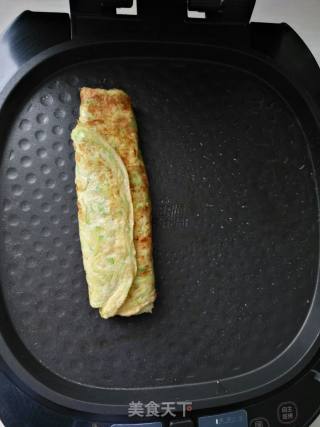 西葫芦火腿鸡蛋饼的做法步骤：9