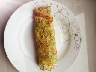 西葫芦火腿鸡蛋饼的做法步骤：10