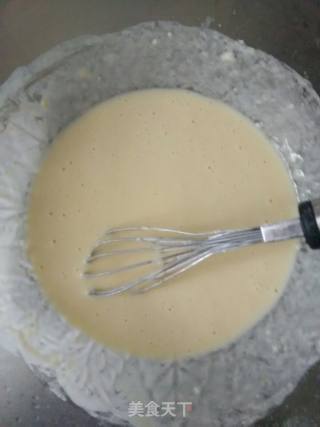 桂花芝麻鸡蛋饼的做法步骤：2