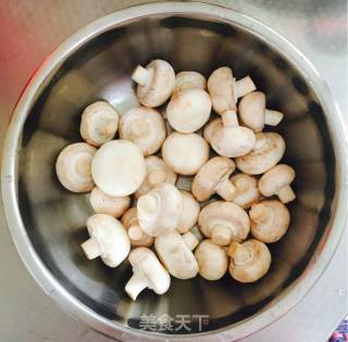 素炒双孢菇的做法步骤：1
