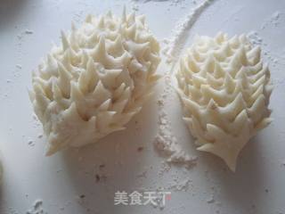 小刺猬豆沙包的做法步骤：8