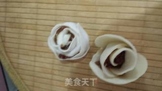 玫瑰花型煎包的做法步骤：5