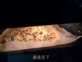 鸡肉披萨的做法步骤：17