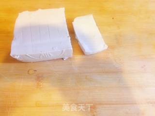 豆腐蒸黄鱼的做法步骤：2