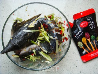 香辣烤鲟鱼的做法步骤：5