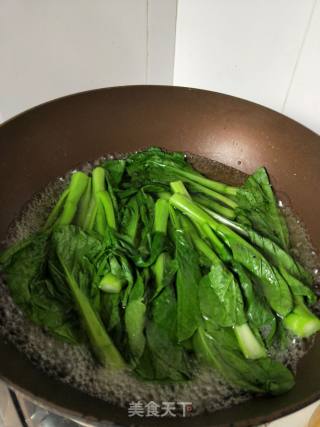 蒜香青菜的做法步骤：3