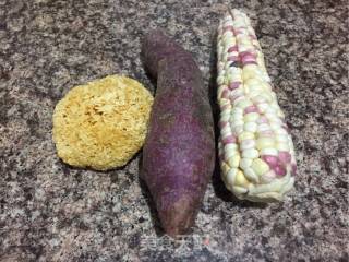 紫薯玉米银耳羹的做法步骤：1