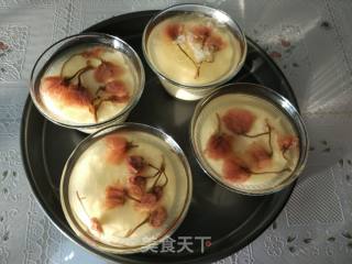 樱花酸奶慕斯杯的做法步骤：11