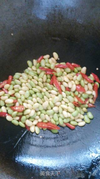 素炒毛豆的做法步骤：4