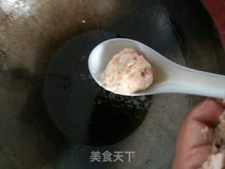 炸蔬菜肉丸的做法步骤：4