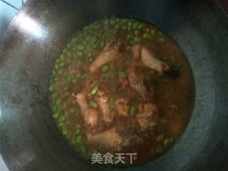 毛豆焖鸡腿的做法步骤：4
