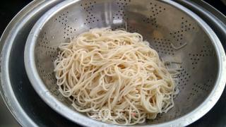 鸡蛋蔬菜炒面的做法步骤：7