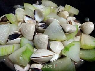 白蚬炆冬瓜粉丝的做法步骤：7