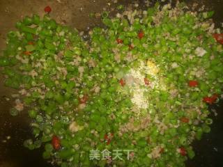 肉末豇豆的做法步骤：7