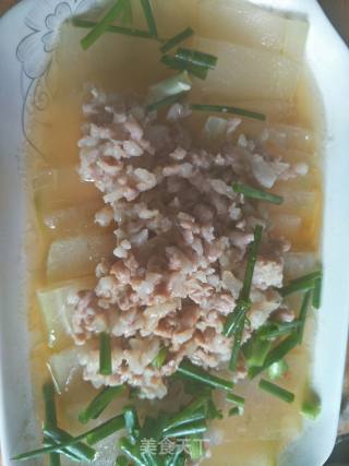 肉末蒸冬瓜的做法步骤：5