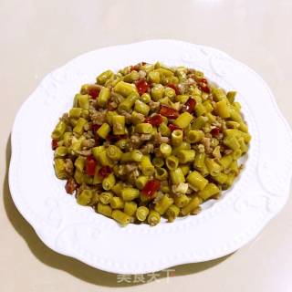 肉末酸豆角的做法步骤：11