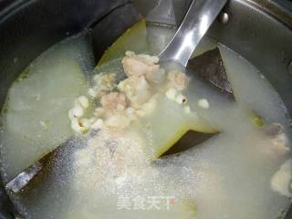冬瓜薏米排骨汤的做法步骤：5