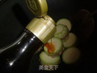 香辣西葫芦夹肉的做法步骤：7