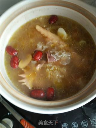 松茸鸡杂汤的做法步骤：8