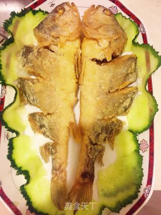 茄汁脆皮黄鱼的做法步骤：11