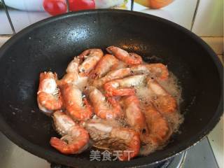 避风塘炒虾的做法步骤：8