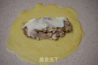 果仁肉松千层卷的做法步骤：11