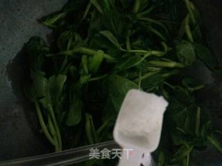 清炒鸡毛菜的做法步骤：4