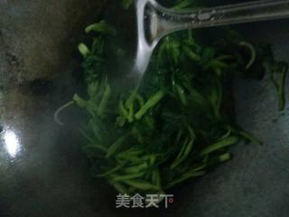 清炒鸡毛菜的做法步骤：5