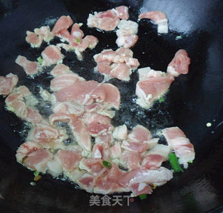 肉片鸡蛋炒青椒的做法步骤：4