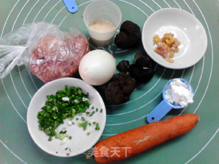 清蒸松露肉丸的做法步骤：1
