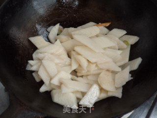 糖醋木耳炒山药的做法步骤：5