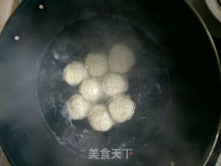 青菜肉圆汤的做法步骤：5