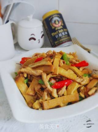香干肉丝的做法步骤：10