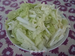 白菜烧肉丸的做法步骤：6
