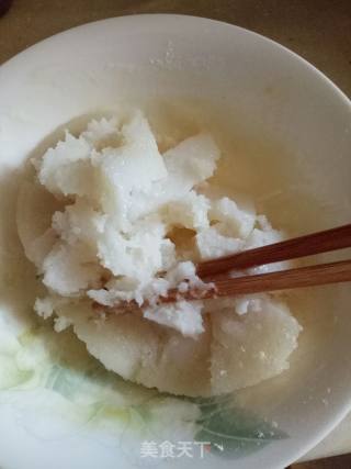 香蕉馅冰皮月饼的做法步骤：6