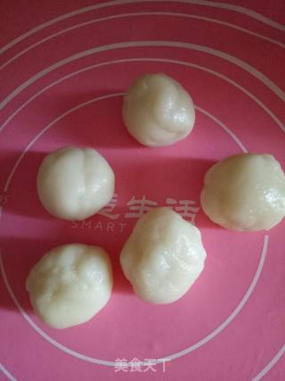香蕉馅冰皮月饼的做法步骤：8