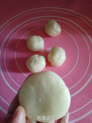 香蕉馅冰皮月饼的做法步骤：9