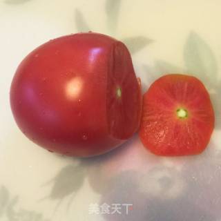 糖拌西红柿的做法步骤：2