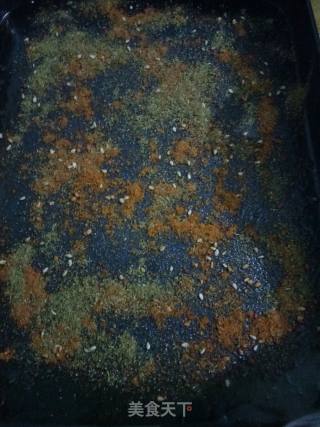 烤平菇的做法步骤：4