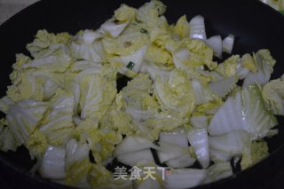 虾仁炒娃娃菜的做法步骤：8