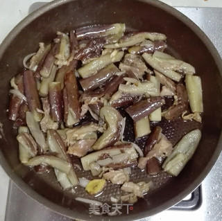 肉片茄子的做法步骤：5