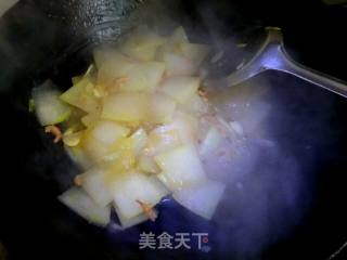 海米冬瓜的做法步骤：8