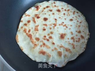 小油菜鸡蛋卷饼的做法步骤：15