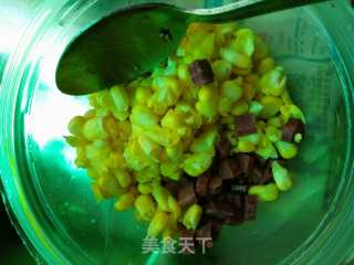 玉米紫薯汤的做法步骤：1