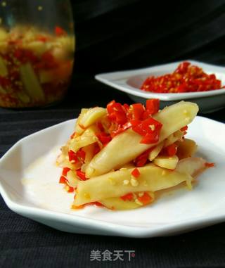 剁椒腌仔姜的做法步骤：7