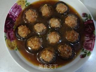 香菇酿肉的做法步骤：16