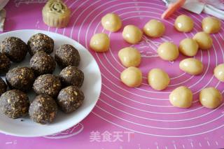 紫苏馅月饼的做法步骤：5