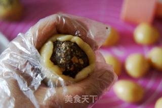 紫苏馅月饼的做法步骤：6